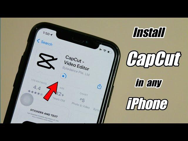 How to Download CapCut app in any iPhone  || Fix CapCut not showing in Appstore 