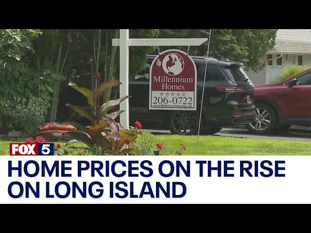 Home prices on the rise on Long Island