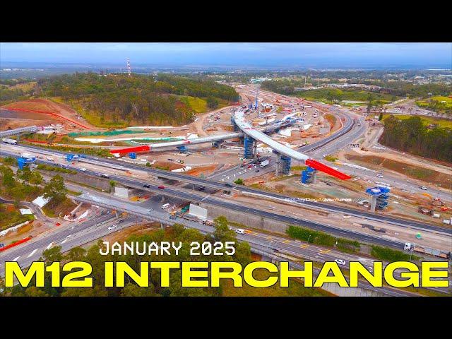 M12 Motorway connection to M7 Motorway, WSI Airport  Western Sydney Australia