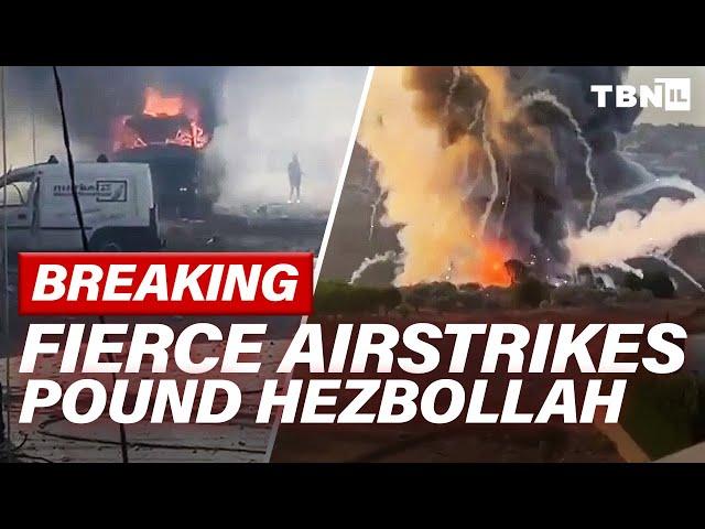 BREAKING: Israel BOMBARDS 1,300 Hezbollah Targets; ELIMINATES No. 3 Hezbollah Commander | TBN Israel