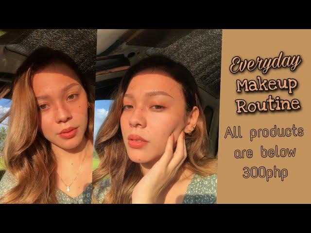 EVERYDAY MAKEUP ROUTINE (All products are 300php below) by Christine Caliwan | Philippines