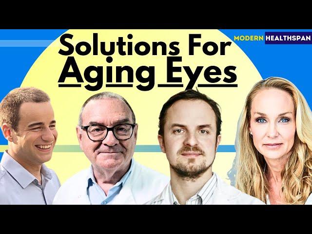 Solutions For Aging Eyes | Supplements & Red Light Therapy | Modern Healthspan Clips