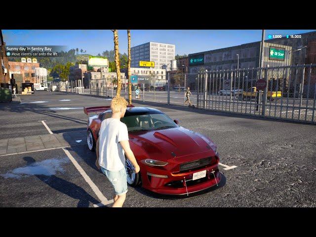 NEW Open World Car Game - Underground Garage