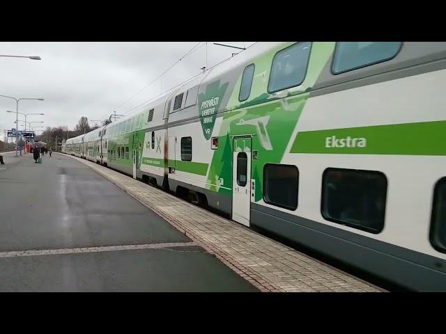 IC45 Helsingistä Vaasan pysähtyy Hämeenlinnassa 4.11.2022