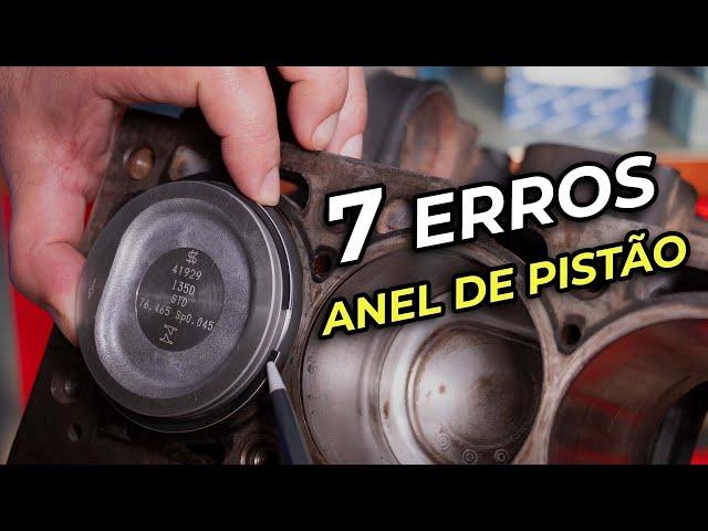 APLICANDO ANEIS DE PISTÃO DA FORMA CORRETA - 7 DICAS OBRIGATÓRIAS