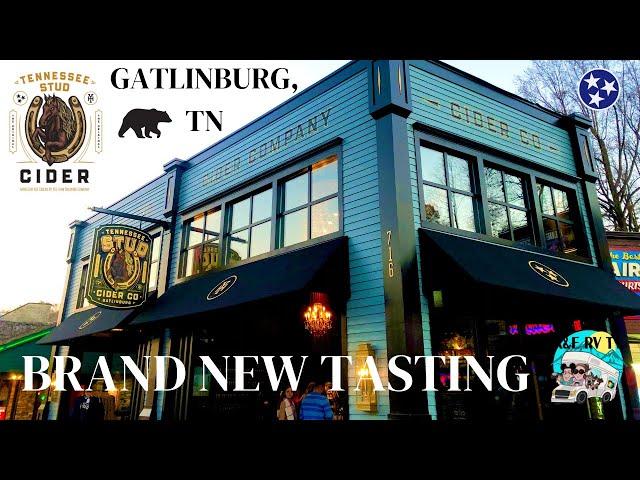 *BRAND NEW* TENNESSEE STUD CIDER CO. IN GATLINBURG, TN | FULL TASTING REVIEW | WE TRY ALL 12 FLAVORS