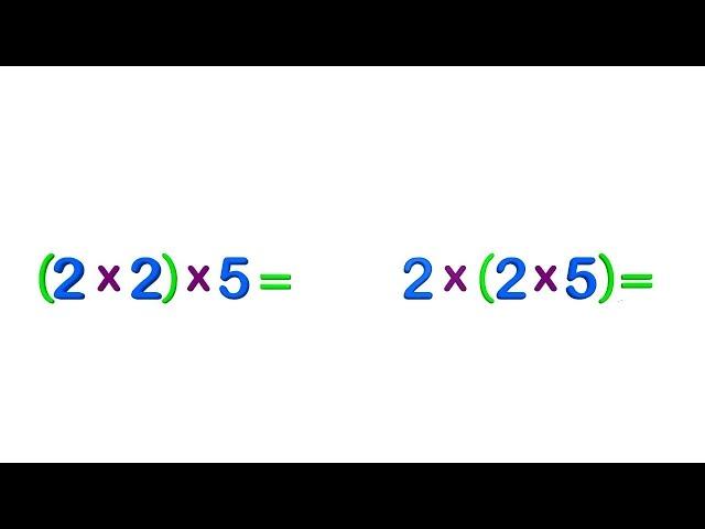 associative property ASL