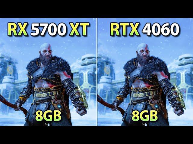 RX 5700 XT vs RTX 4060 - Tested in 15 Games (2025)