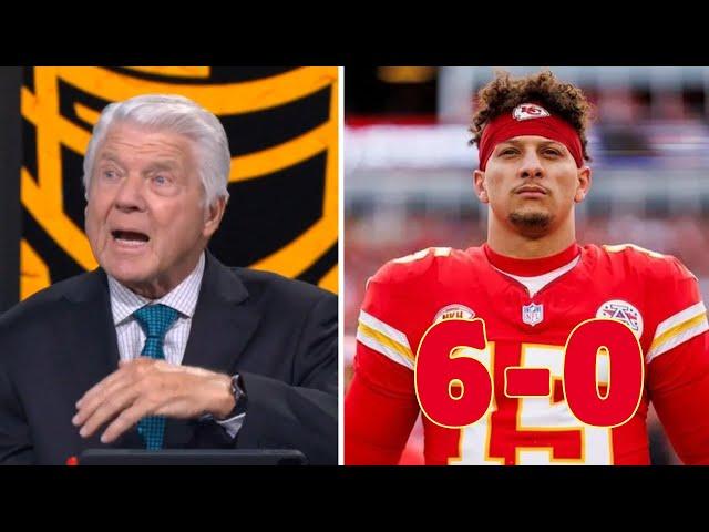 "Patrick Mahomes is UNBEATABLE!" - Jimmy Johnson on Chiefs stay undefeated, beat 49ers 28-18 in Wk 7