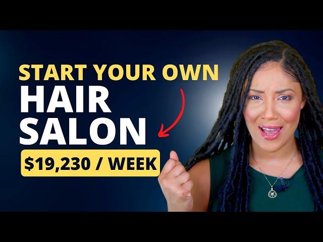 How to Start a Hair Salon Business 2024 ( Complete Details ) #hairsalon