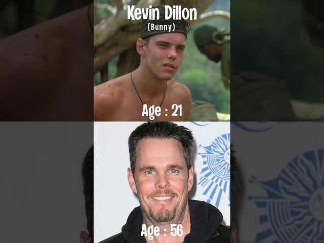 Platoon 1986 Then and Now Cast #Shorts