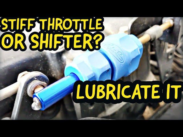 Lubricate Throttle Control and Shift Control Cables - The EASY way!