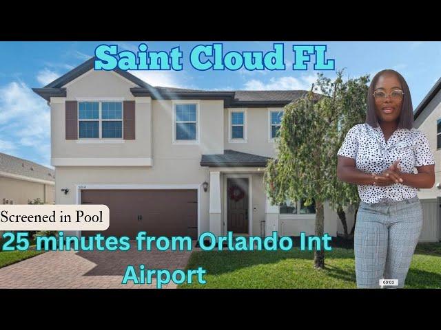 Stunning 4bedroom Home | Screened in Pool near Orlando Int Airport