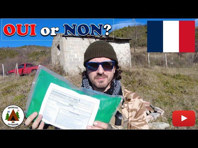 French Commando 24 hour MRE - The Best Military Ration?