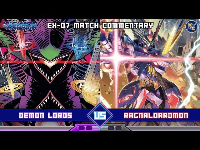 Demon Lords vs Ragnaloardmon - EX-07 Matchplay Commentary