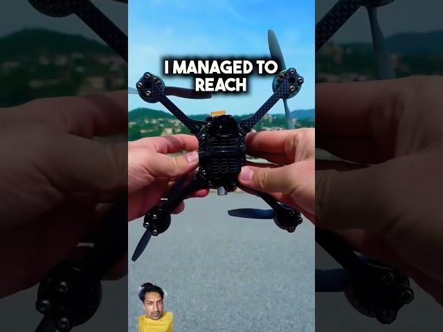 Fastest drone in the world was built by Luke Maximo Bell #fpv #drone #reaction #shorts #viral #speed