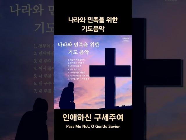 나라와 민족을 위한 기도음악 #인애하신구세주여 #기도음악 #수연ccm #기도하며듣는찬양 #shorts