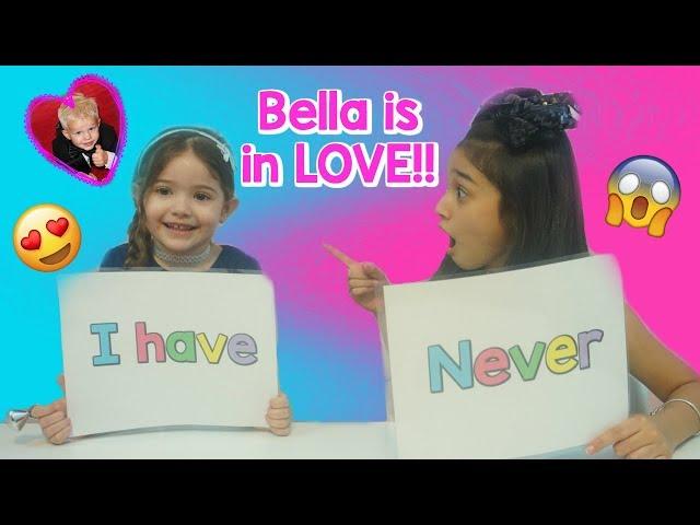 Never have I ever Challenge!! Bella is in LOVE with Michael from Family Fun Pack!!!!