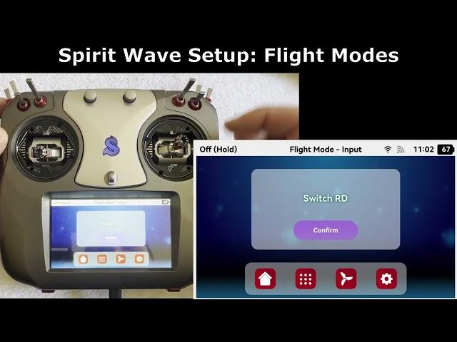 8. Spirit Wave Setup: Flight Modes