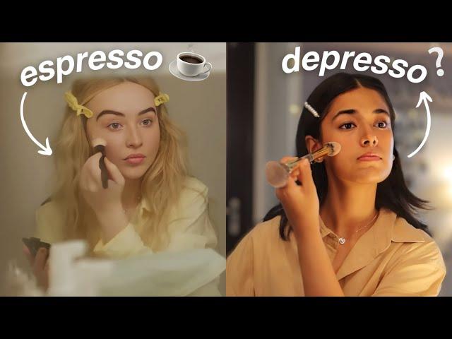 TRYING SABRINA CARPENTERS MORNING ROUTINE️