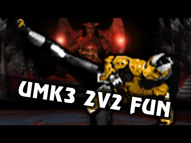 UMK3 FUN!! - Long Fightcade 2v2 Session