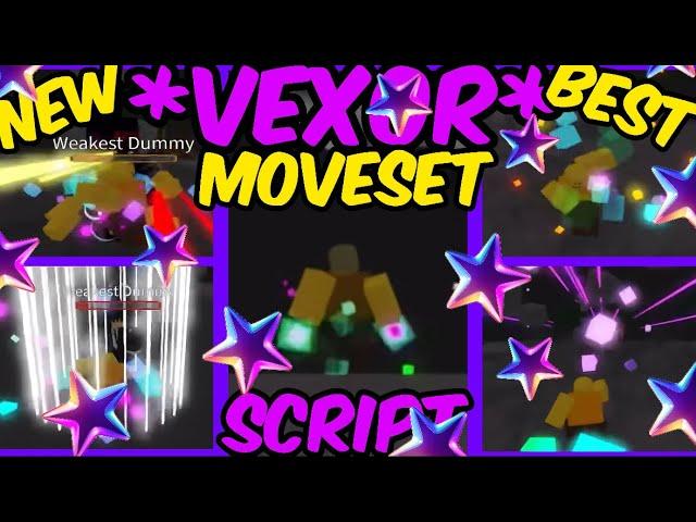 *NEW*️Roblox tsb script | VEXOR moveset | Custom VFX & SFX | Custom Aura | 5, 6 & 7th ability OP