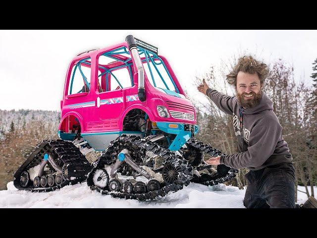 Testing Tracks on the 4x4 Power Wheels