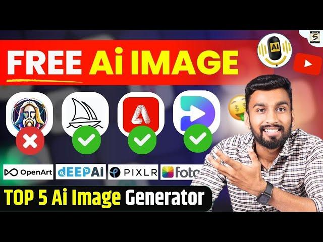 Top 5 Free AI Image Generators You Must Try! | Best Ai Image Generator Free | Ai Photo Generator