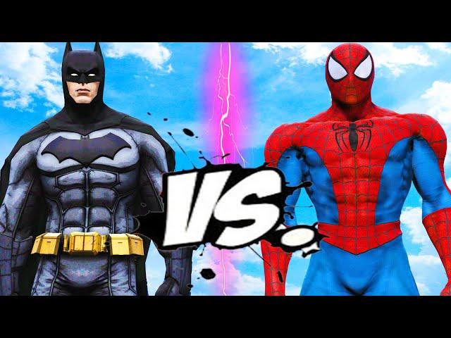 BATMAN VS SPIDERMAN - EPIC BATTLE