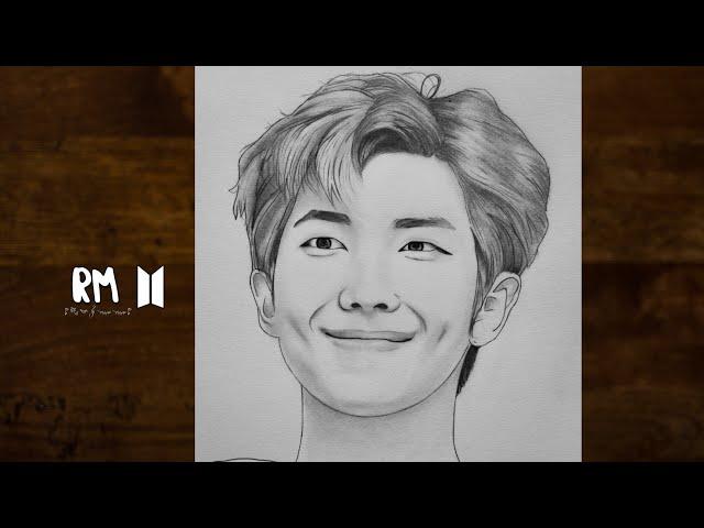 How to draw BTS RM step by step 1 | Drawing Tutorial | YouCanDraw