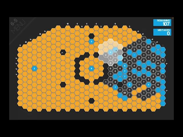 ASMR Whispered Puzzle Solving ~ Hexcells Infinite ~ Level 6-5