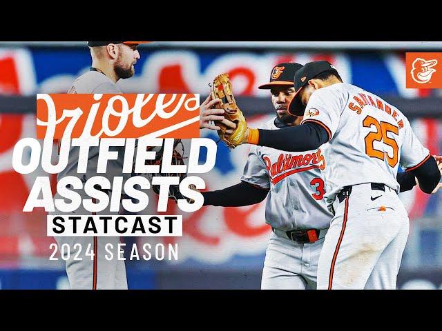 Top 5 O's Outfield Assists of 2024 | Statcast | Baltimore Orioles