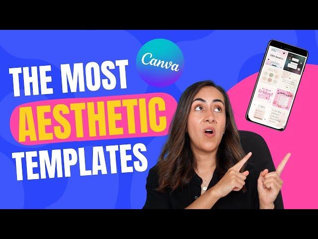Trendy CANVA TEMPLATES you'll  [Canva FREE/Canva PRO]
