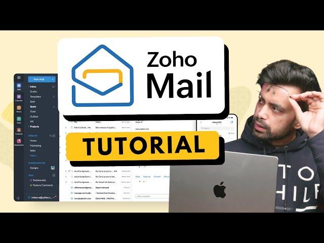 Zoho Mail Tutorial - How to Setup Custom Business Email