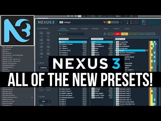 Nexus 3 ! ALL The New Presets! Are They Good? Going Through The New Sounds.