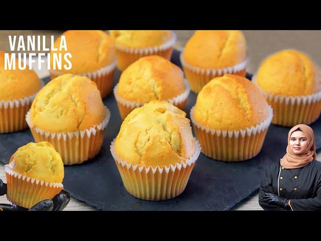 Basic Muffin Recipe | Easy and best Vanilla Muffin | Masterclass