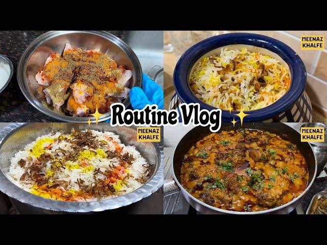 Secret Recipe for Chicken | Routine Vlog | Meenaz Khalfe