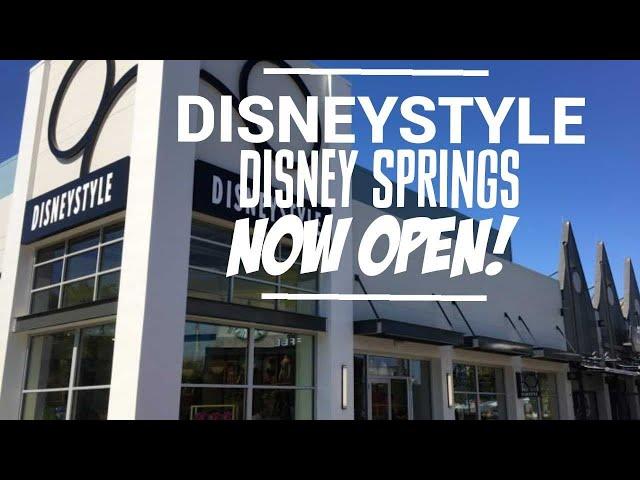 NOW OPEN! DISNEYSTYLE at Disney Springs & its amazing! 5/7/18