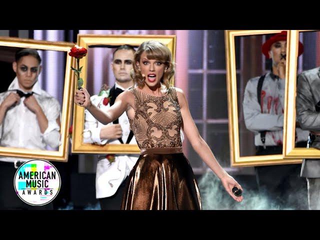 Taylor Swift - Blank Space (Live on American Music Awards) 4K