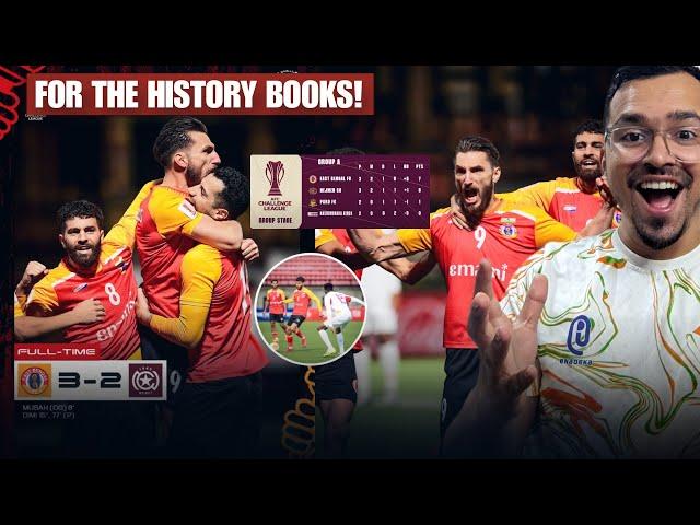 East Bengal Creates History! | East Bengal vs Nejmeh SC 3-2 | AFC Challenge League