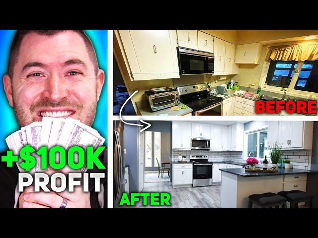 $100K Rehab Before & After - How To Flip Real Estate For Best Return