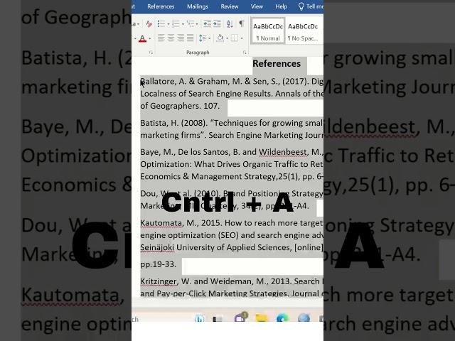 Best way to write References in #APA #Format