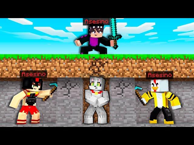 MINECRAFT: ACENIX vs 3 ASESINOS  MINECRAFT SPEEDRUN con LOS COMPAS