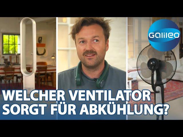 Innovative Ventilatoren im Test: Ohne Rotorblätter, Nackenventilator, oder mit Sprühnebel?