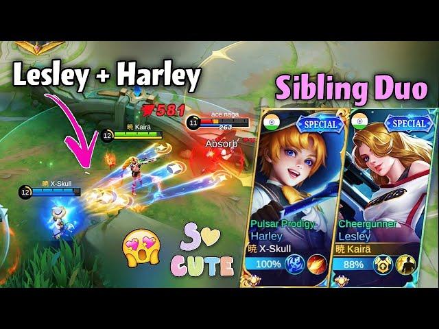 LESLEY + HARLEY BEST SIBLING DUOMatching Skins!️New Season Road to Mythic