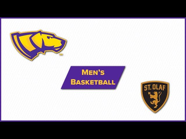 UWSP Men's Basketball vs. St. Olaf