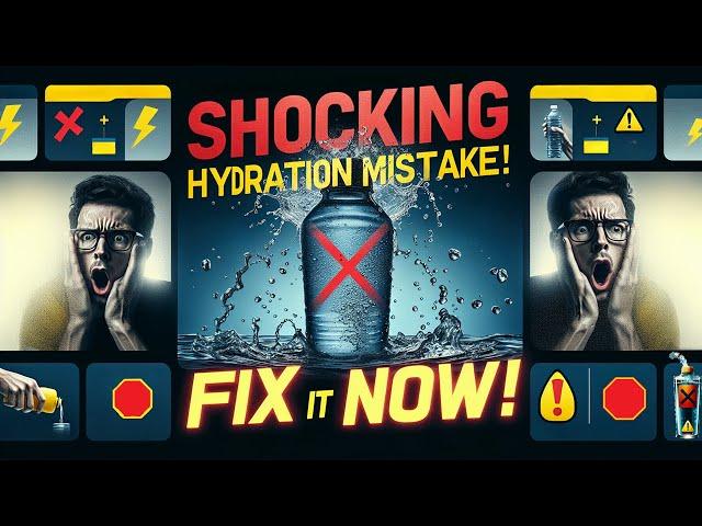 The Shocking Hydration Mistake Silently Killing You!