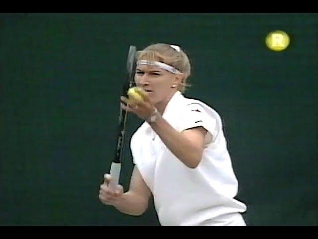 Steffi Graf vs. Kim Clijsters Wimbledon 1999 R4