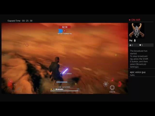 Battlefront 2 Chilling |