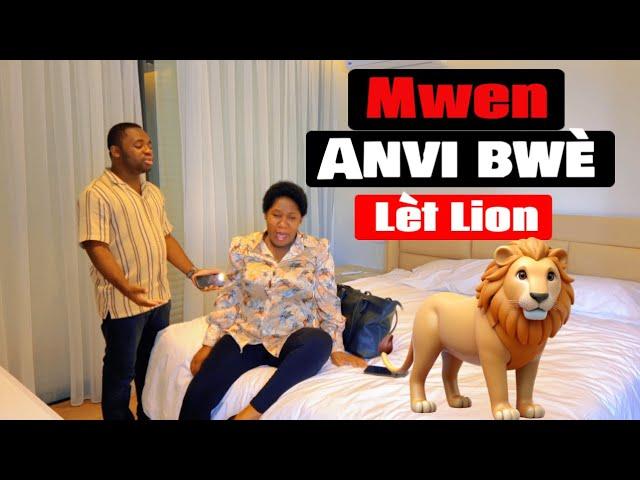 M Lage Jjm Nan Kouri Mwen Dil Mwen Anvi Bwè Lèt Lion Tèt Li Cho  |PRANK|